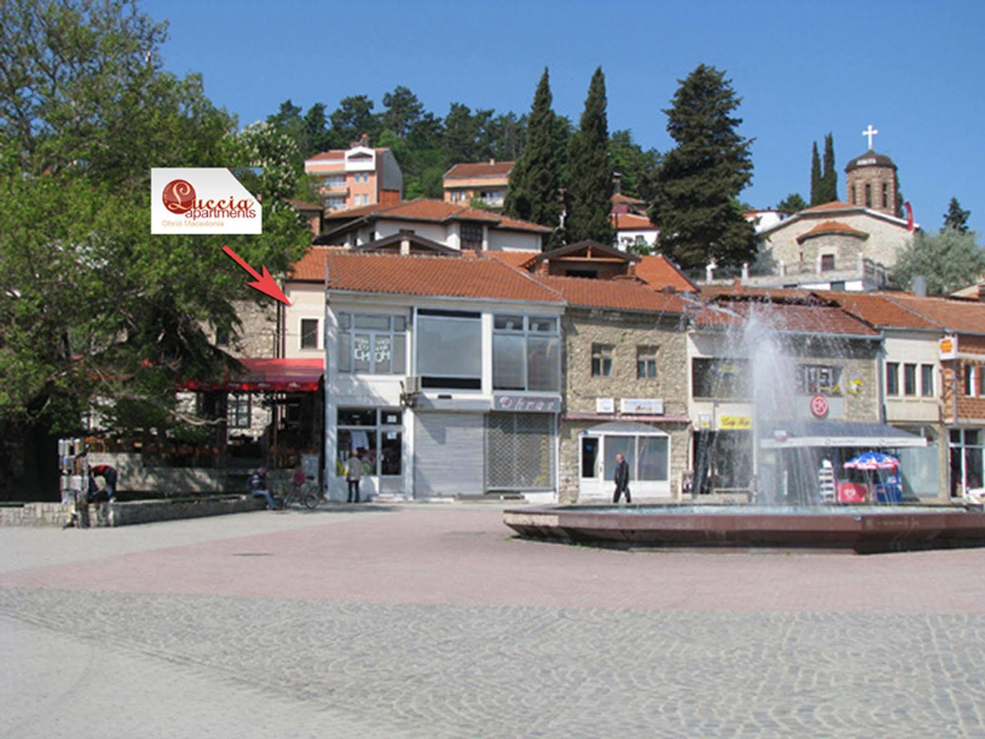 Luccia Apartments - Ohrid City Centre Eksteriør bilde